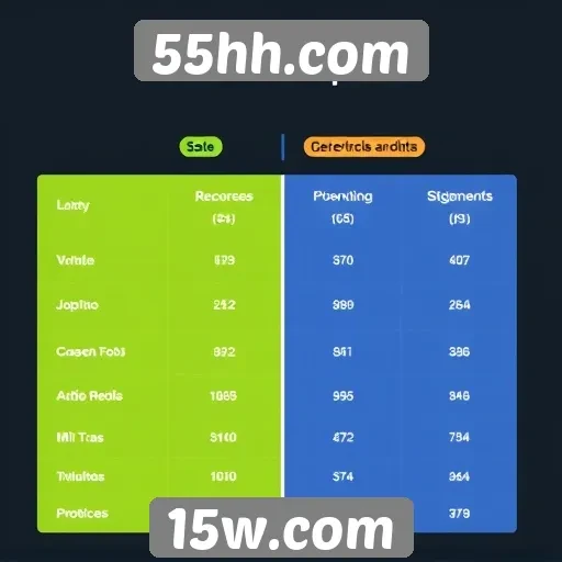 Comparação entre 55hh.com e plataformas de jogos concorrentes
